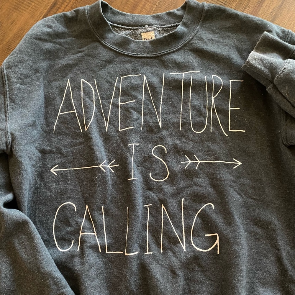 Adventure Is Calling Crewneck Sweater